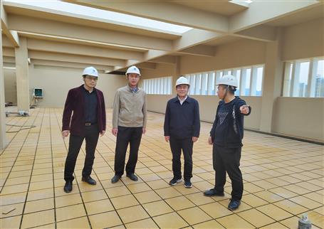 廖立波、何勇到項(xiàng)目開展一季度暨復(fù)工復(fù)產(chǎn)綜合大檢查